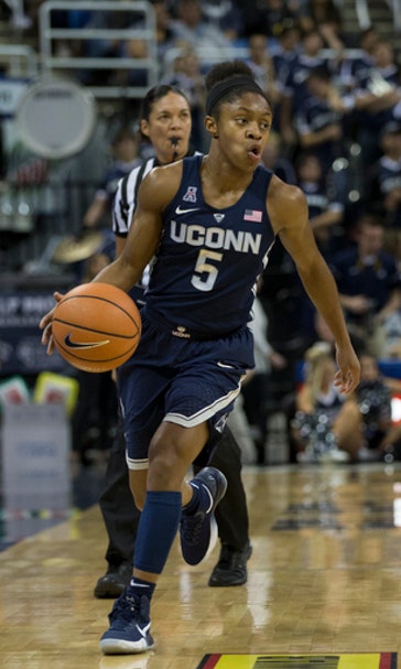 Top-ranked UConn beats Nevada 88-57 in Williams' homecoming (Nov 28, 2017)